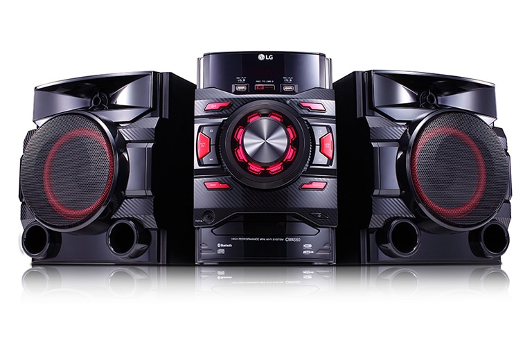 Vista frontal de Mini Componente LG XBOOM CM4460 (460W) CM4460