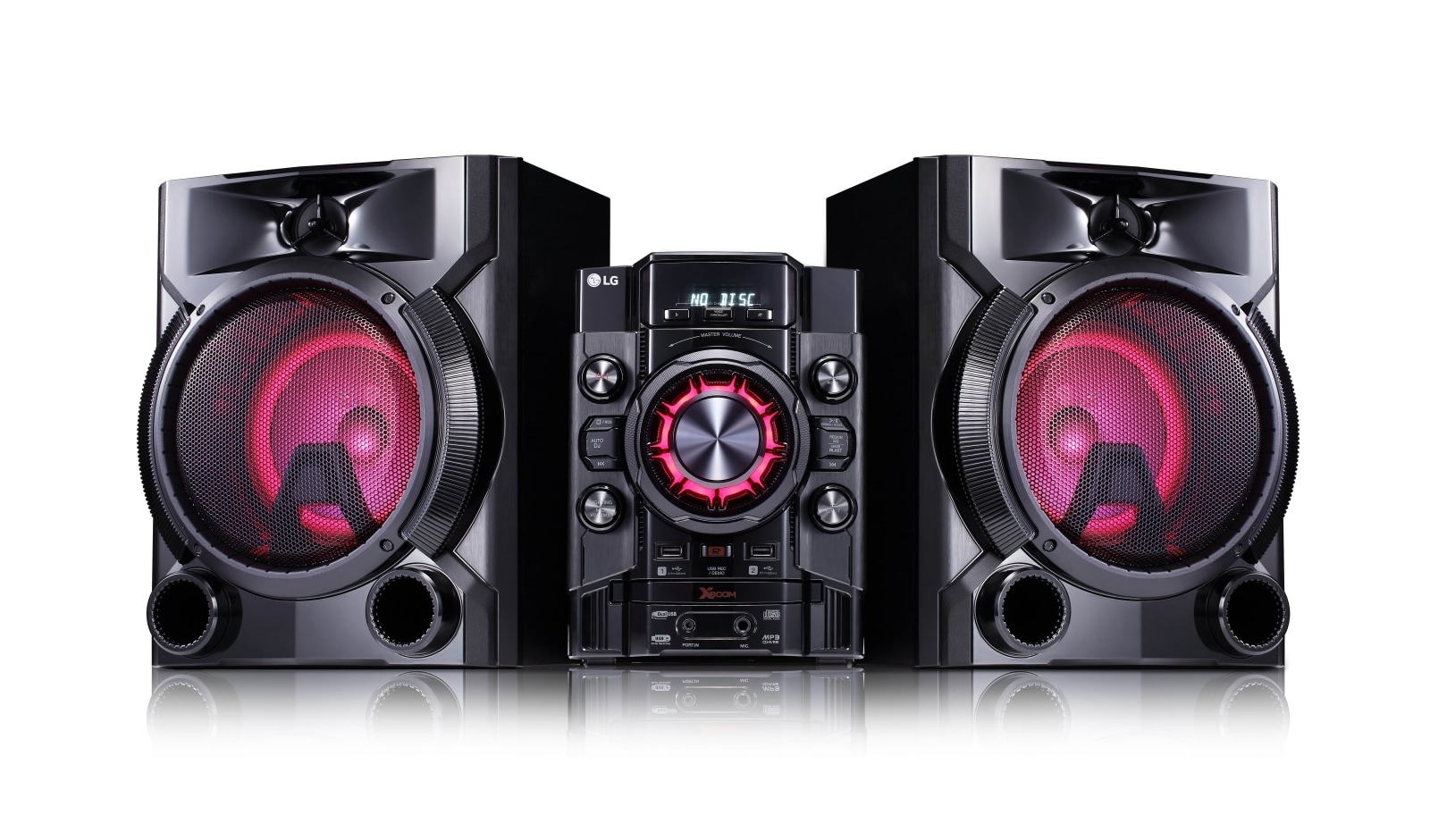 Vista frontal de Mini Componente LG XBOOM CM5660 (700W) CM5660