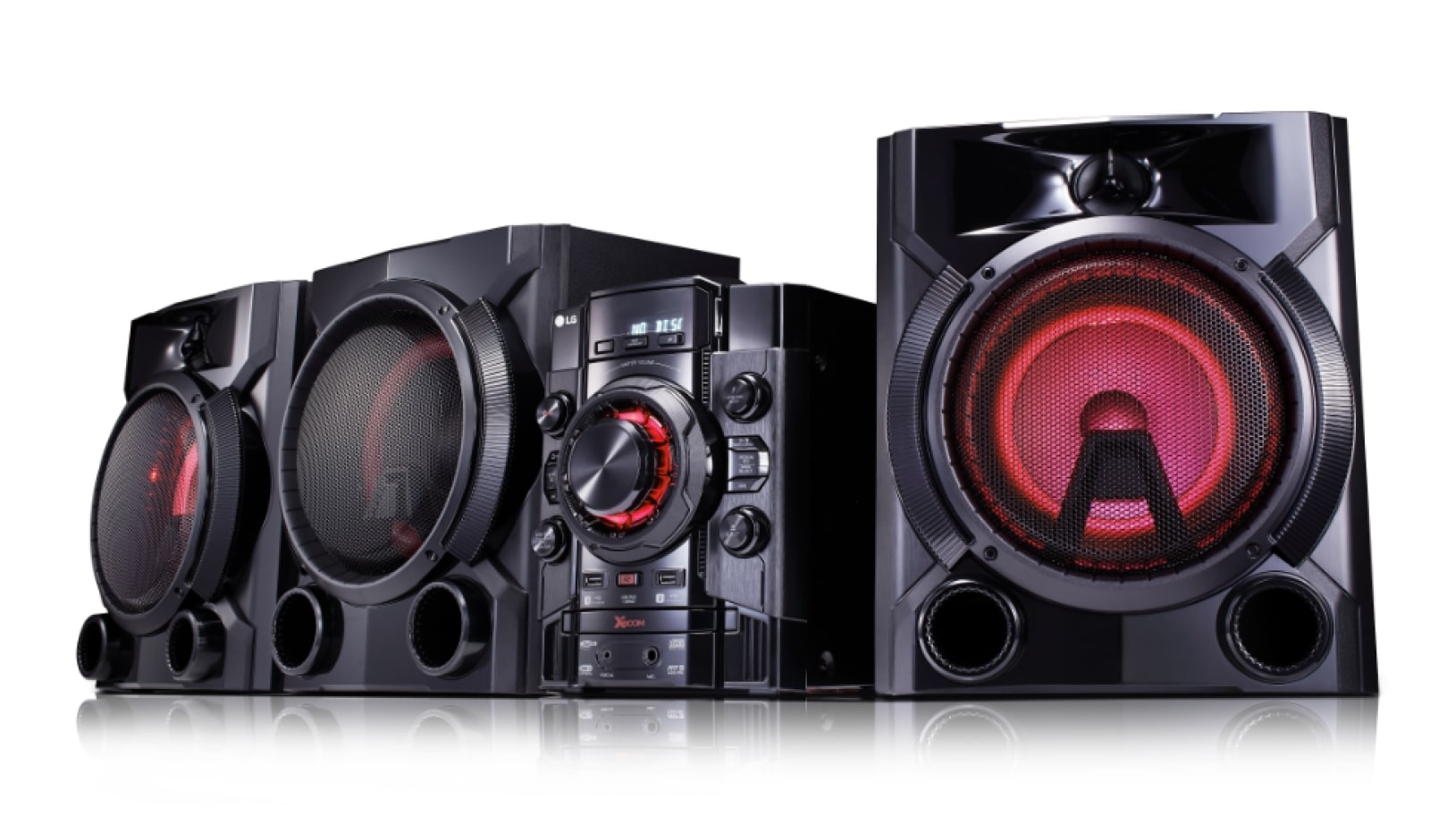 Vista frontal de Mini Componente LG XBOOM CM5760 (1,100W) CM5760