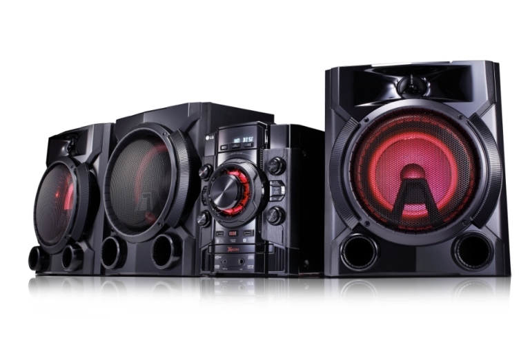Vista frontal de Mini Componente LG XBOOM CM5760 (1,100W) CM5760