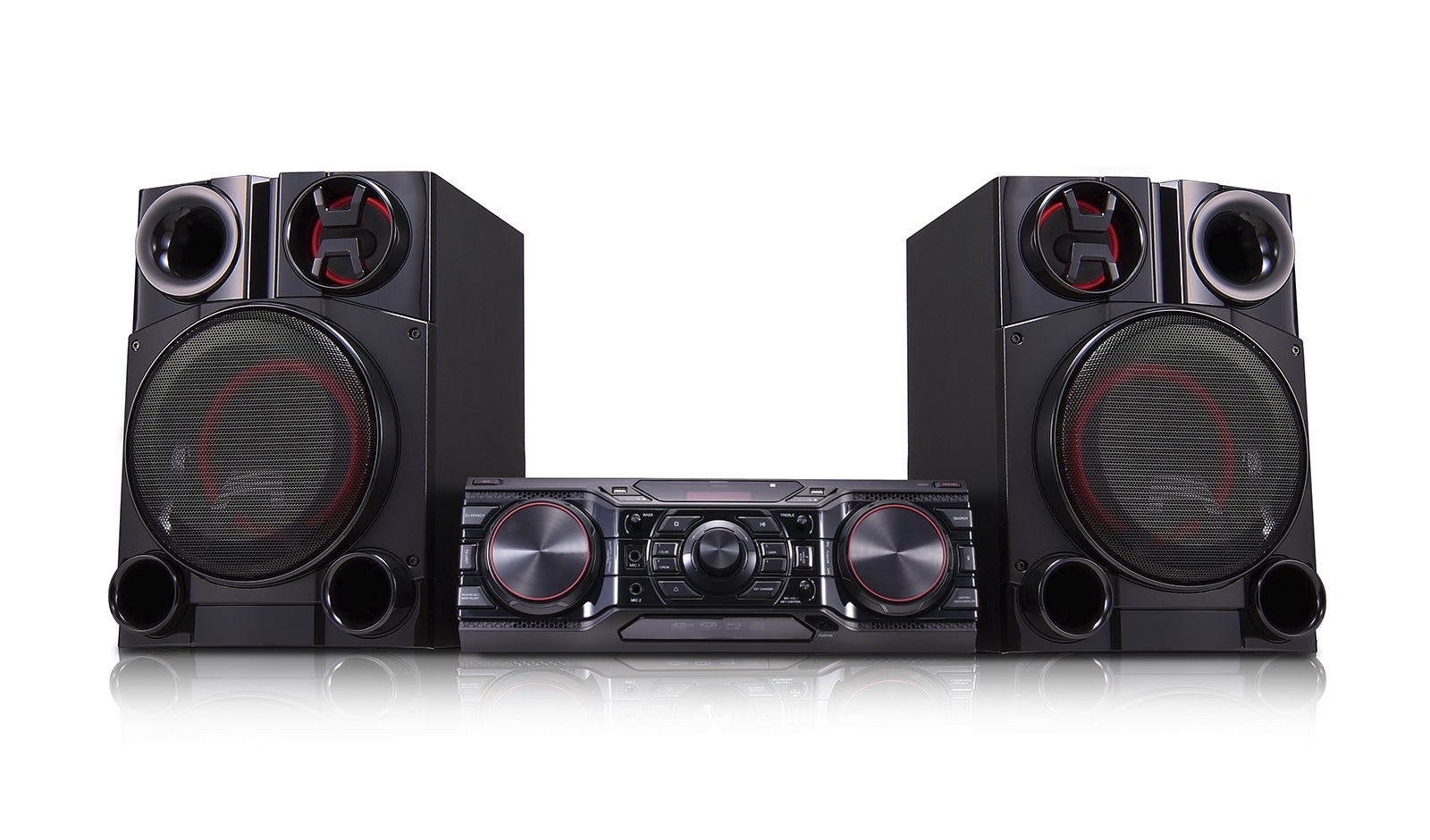 Vista frontal de Mini Componente LG XBOOM CM8360 (2,200W) CM8360