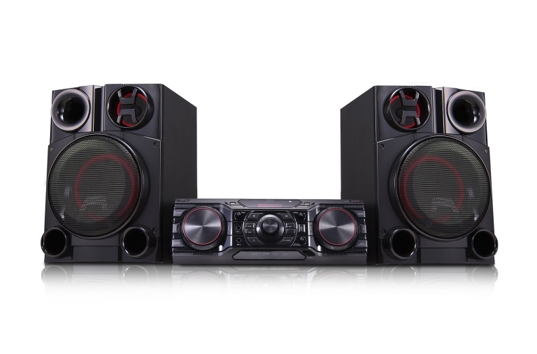 Vista frontal de Mini Componente LG XBOOM CM8360 (2,200W) CM8360