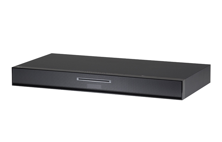 Vista frontal de Disfruta Blu-ray Disc™, DVD, CD y contenido en streaming premium with LG SoundPlate™ LAB550H  LAB550H