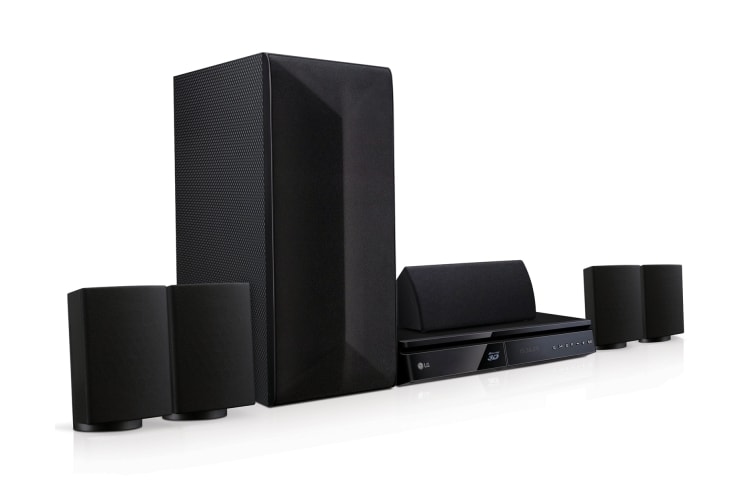 Vista frontal de 3D Blu-ray™ / Sistema DVD Home Theater LHB625