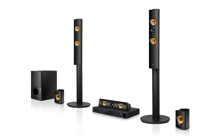 LG 3D Blu-ray™ / Sistema DVD Home Theater, LHB745