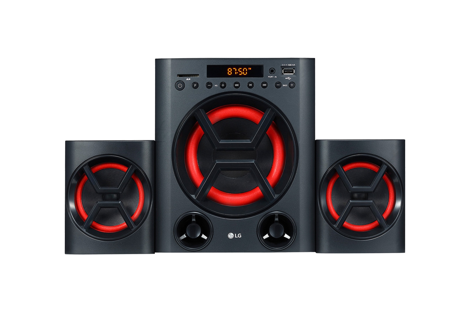 Vista frontal de LG XBOOM LK72B LK72B