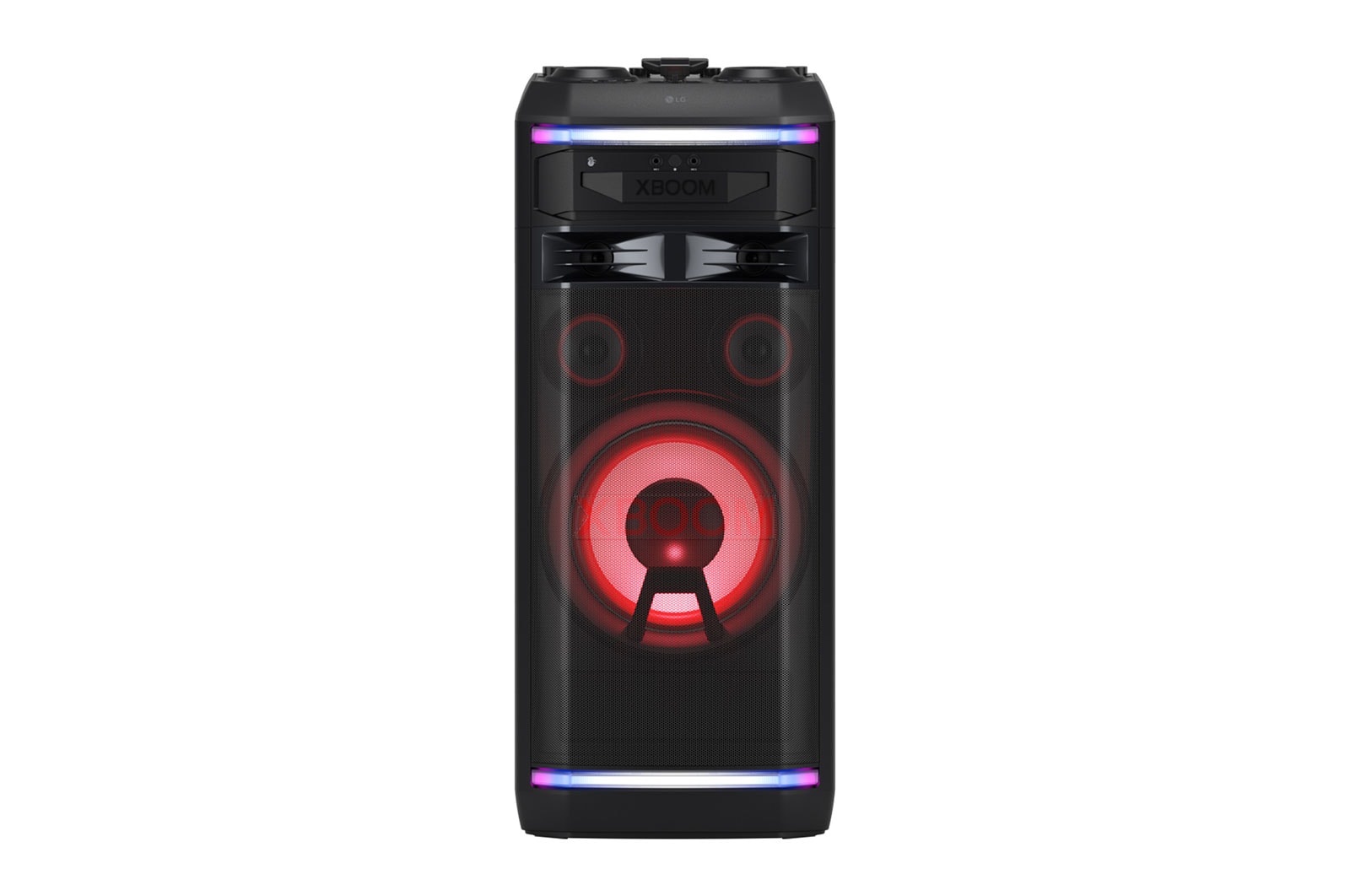 Front view with orange light