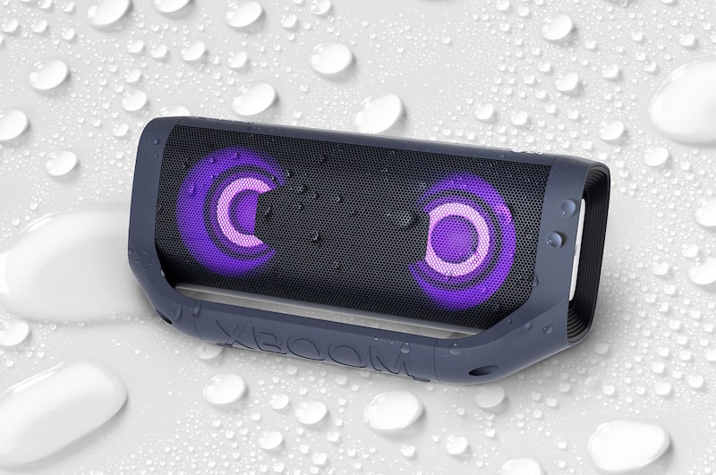 LG Parlante LG XBOOM Go PM5 | 20W | DTS Stereo Plus | Sound Boost | Iluminación multicolor | 18 Horas de Batería, PM5