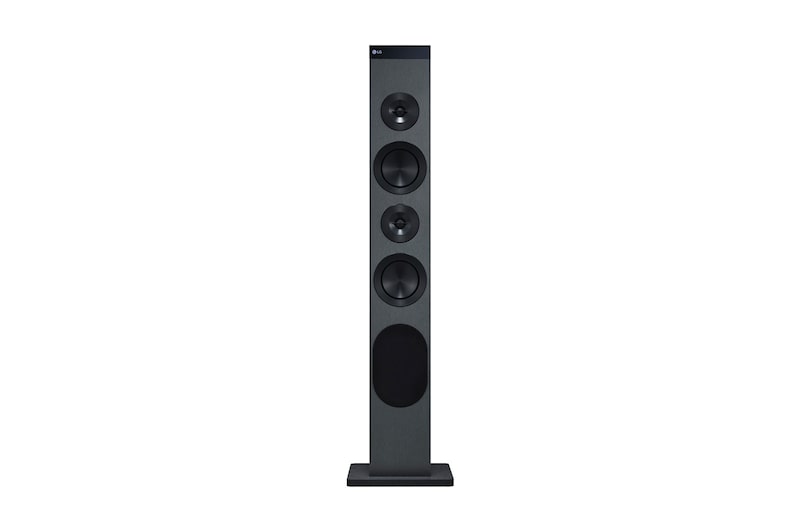 Vista frontal de Mini Componente LG XBOOM RL3 | 130 Watts | Audio de alta resolución | Multi-Bluetooth | Wireless Party Link RL3