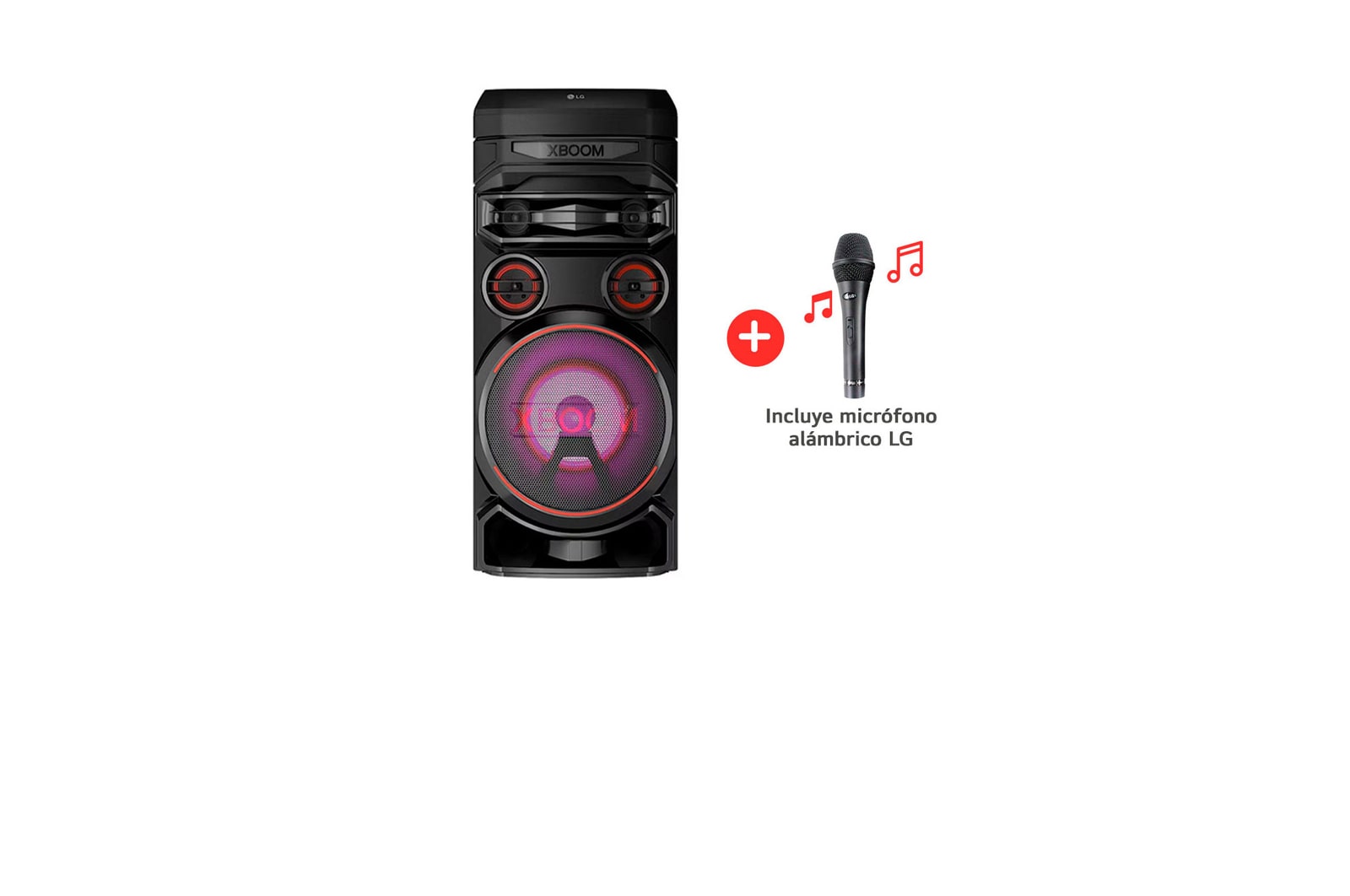 LG Parlante Bluetooth LG XBOOM RNC7 Altavoz para fiesta de karaoke , RNC7
