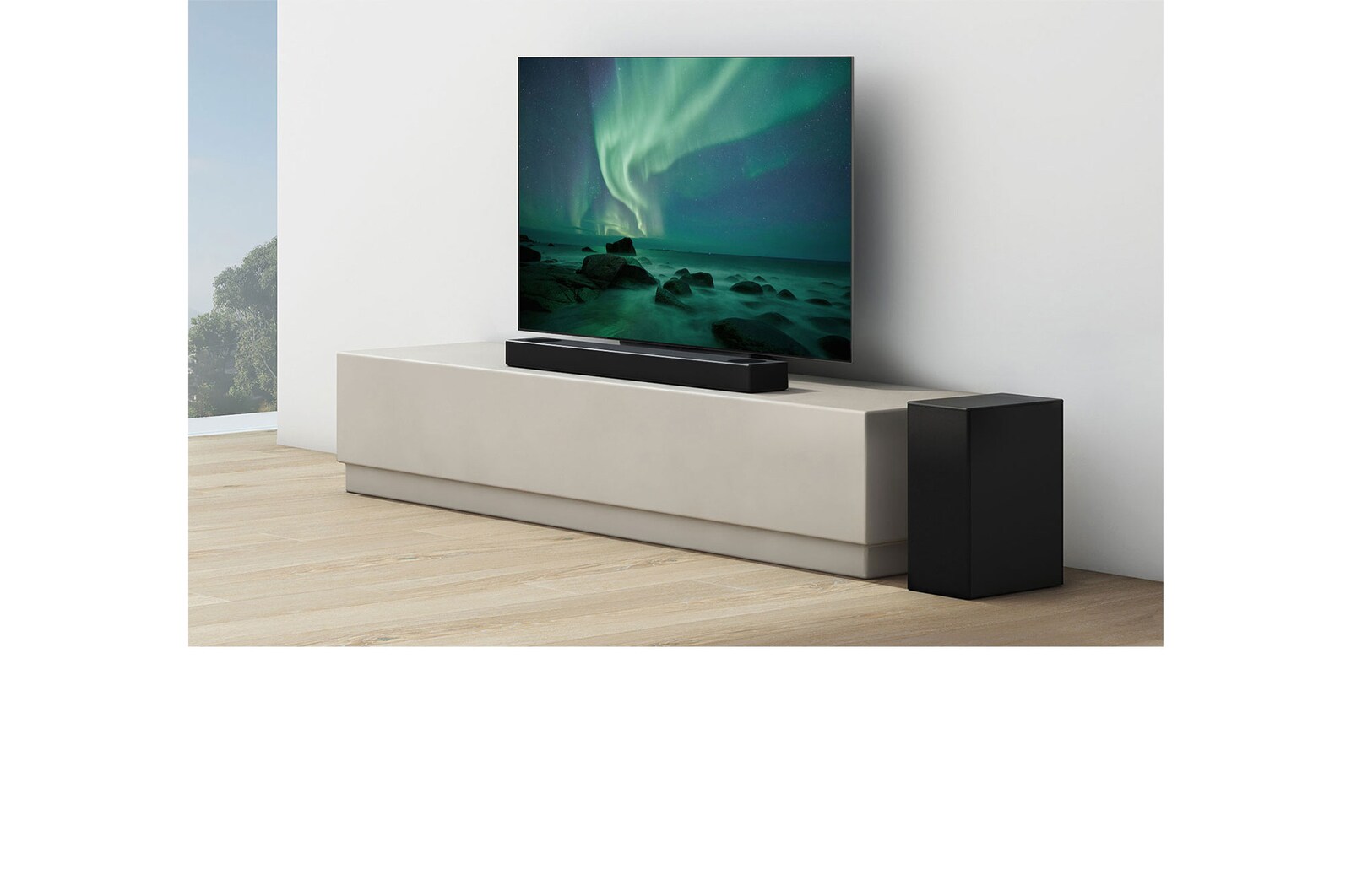 LG Soundbar LG S75Q |Tecnología de sonido Meridian | Modo Compartir TV Sound y Modo control soundbar | Audio de alta resolución Hi-Res, S75Q