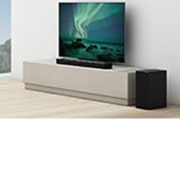 LG Barra de Sonido LG S75Q |Tecnología de sonido Meridian | Modo Compartir TV Sound y Modo control soundbar | Audio de alta resolución Hi-Res, S75Q