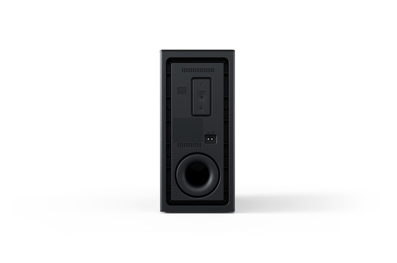 'Angled view of the Subwoofer