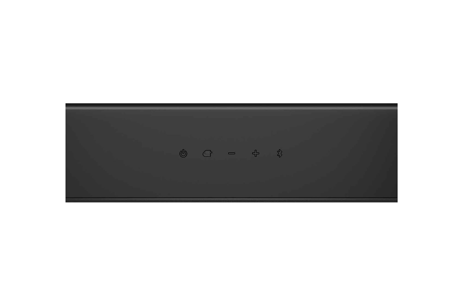 Soundbar right side close-up
