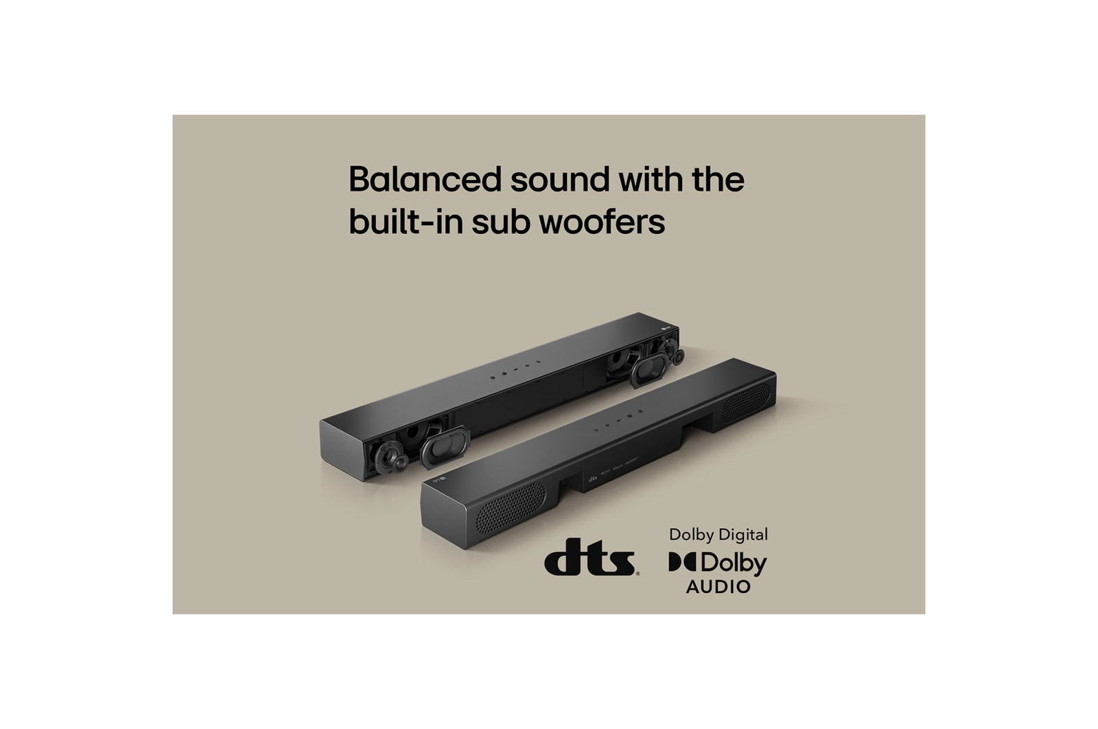 USP card: 600 watts and 4.1 channels space dominating sound