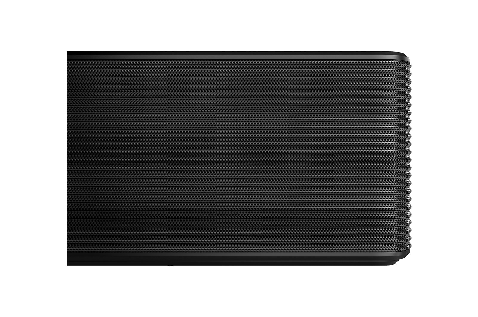 Soundbar side close-up