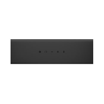 Soundbar right side close-up