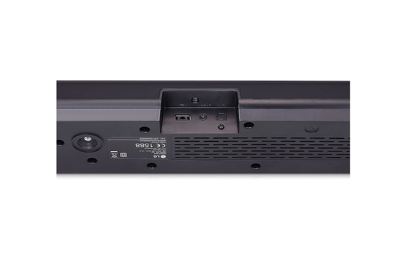 LG Soundbar LG SQC1 │ 2.1 canales con 160W │ Conectividad Bluetooth │ Tamaño compacto, sonido potente, SQC1