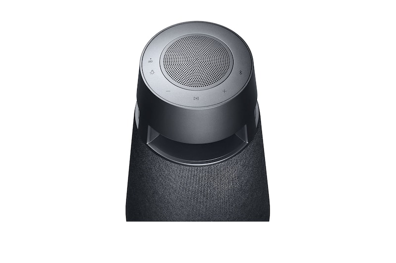 LG Parlante LG XBOOM Go 360 XO3 | Sonido 360 | Iluminación de ambiente | IP54 | 24 Horas de Batería, XO3QBK