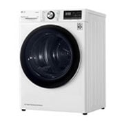 LG Secadora 9Kg Dual Inverter Heat Pump con ThinQ, blanco, DF9WVC2S6