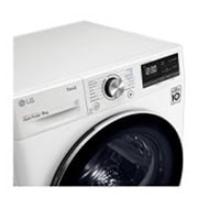LG Secadora 9Kg Dual Inverter Heat Pump con ThinQ, blanco, DF9WVC2S6