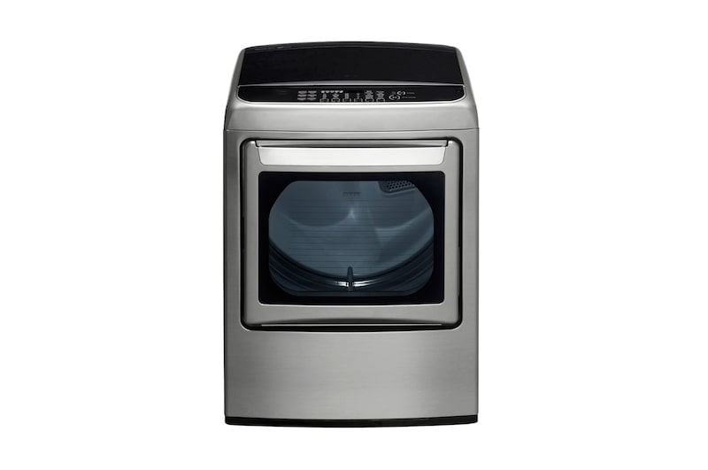 LG Secadora con capacidad de 10.2 kg, sistema eléctrico, plata inoxidable, DLE2000EKS