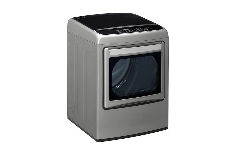 LG Secadora con capacidad de 10.2 kg, sistema eléctrico, plata inoxidable, DLE2000EKS