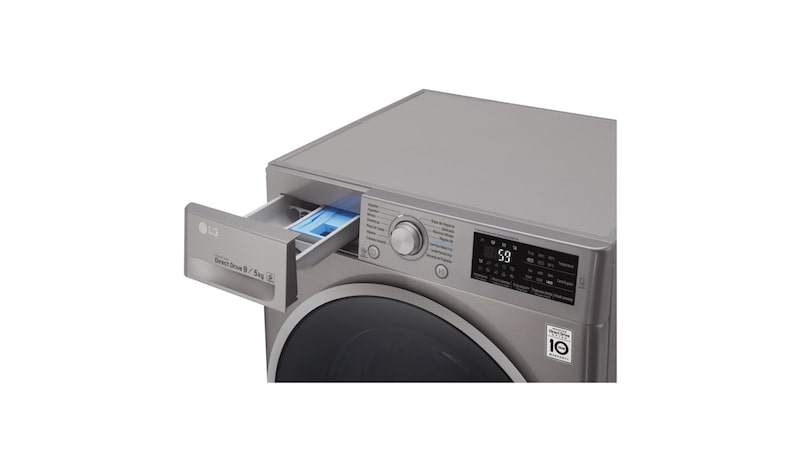 LG Lavaseca de 9 kg. Lavado y 5 kg. de Secado con 6 Motion DD, F0905ERDS