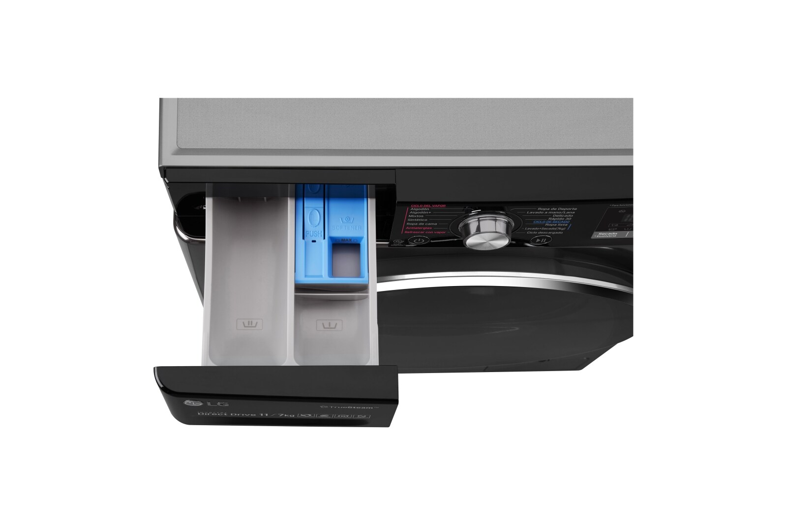 LG Lavaseca TWINWash de 13 kg de Lavado y 07 kg de Secado, con 6MotionDD y conectividad Wi-Fi, F1107VRDSD-WT2VM