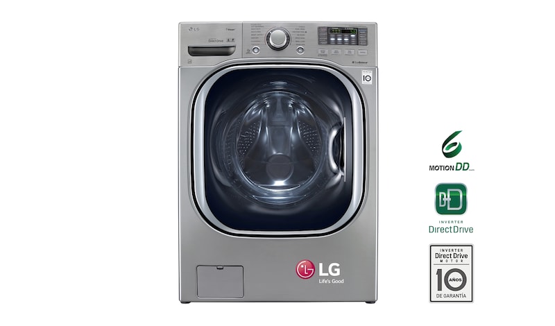 LG Lavaseca de 20 kg. Lavado y 9 kg. de Secado con 6 Motion DD, F2009VRD