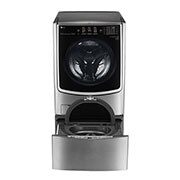 LG Lavaseca TWINWash de 25.5 kg de Lavado y 13 kg de Secado, con 6MotionDD y conectividad Wi-Fi, F2213VRDSTT + WD100CV