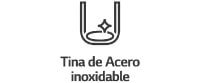 Tina de acero inoxidable