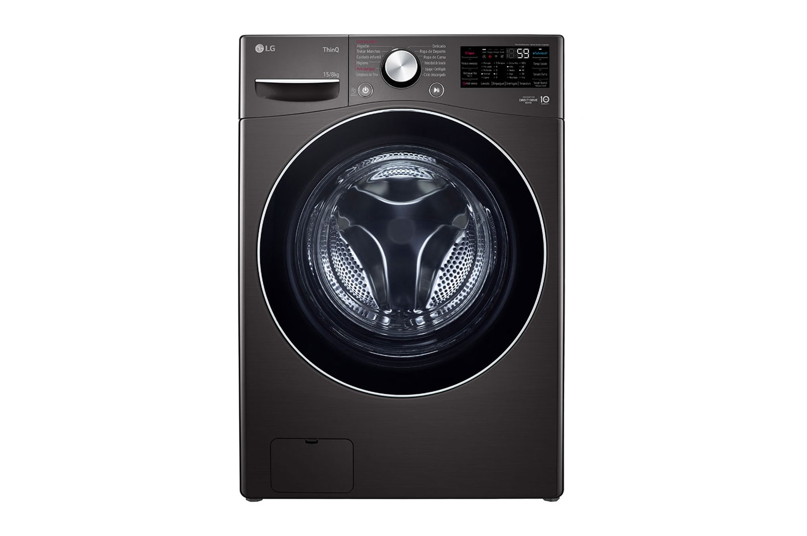 LG Lavaseca LG de 15Kg de Lavado y 8Kg de Secado, AI DD™ y ThinQ, WD15BG2S