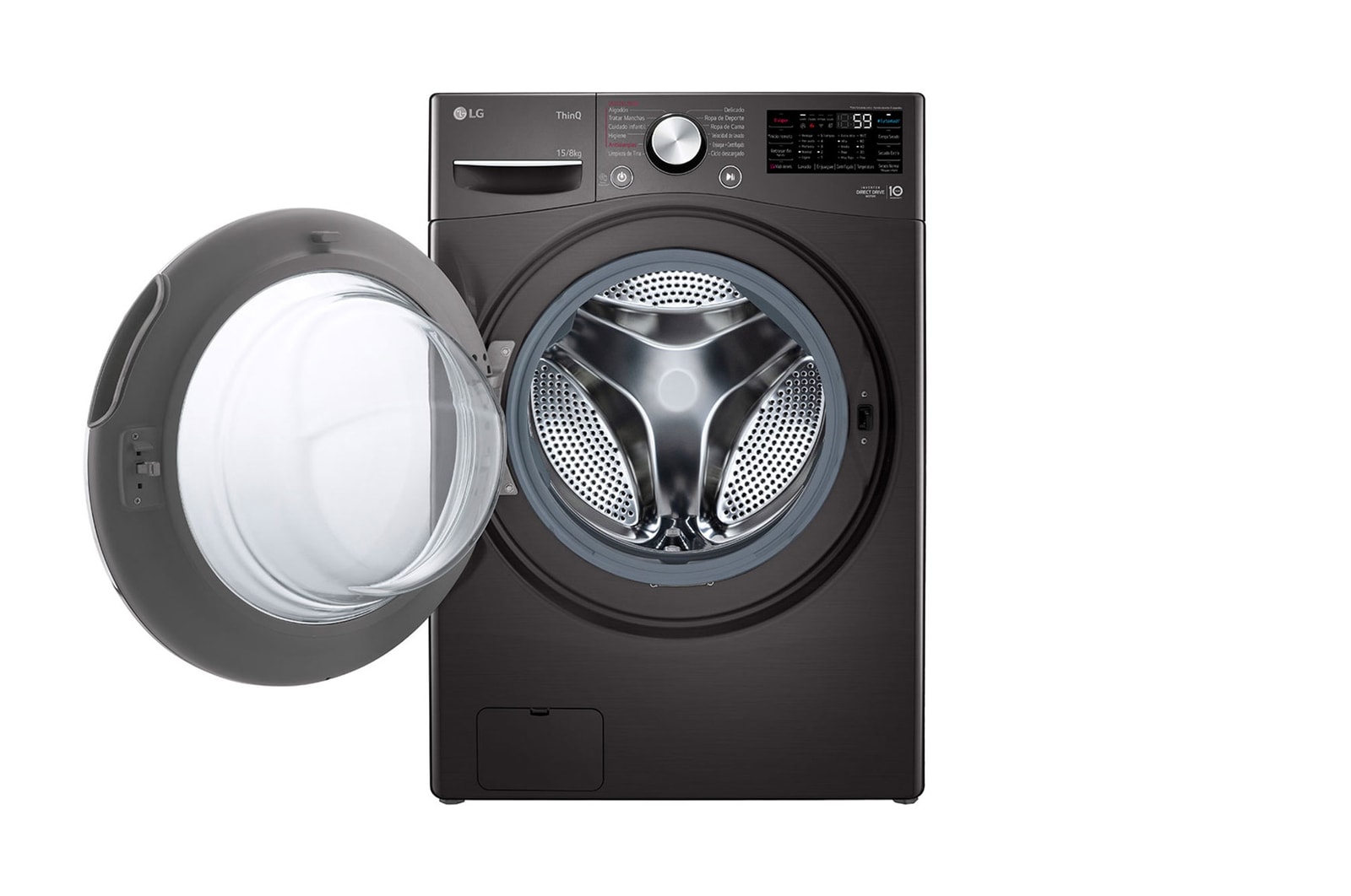 LG Lavaseca LG de 15Kg de Lavado y 8Kg de Secado, AI DD™ y ThinQ, WD15BG2S