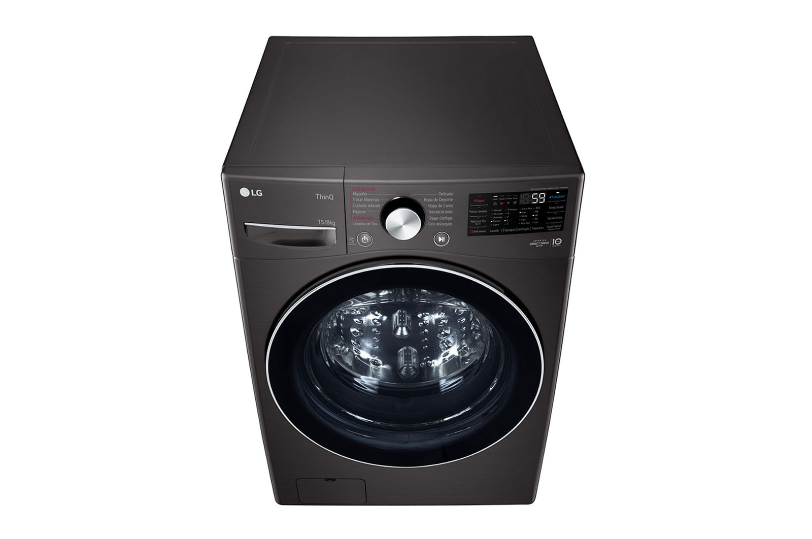 LG Lavaseca de 15Kg de Lavado y 8Kg de Secado, AI DD™ y ThinQ, WD15BG2S