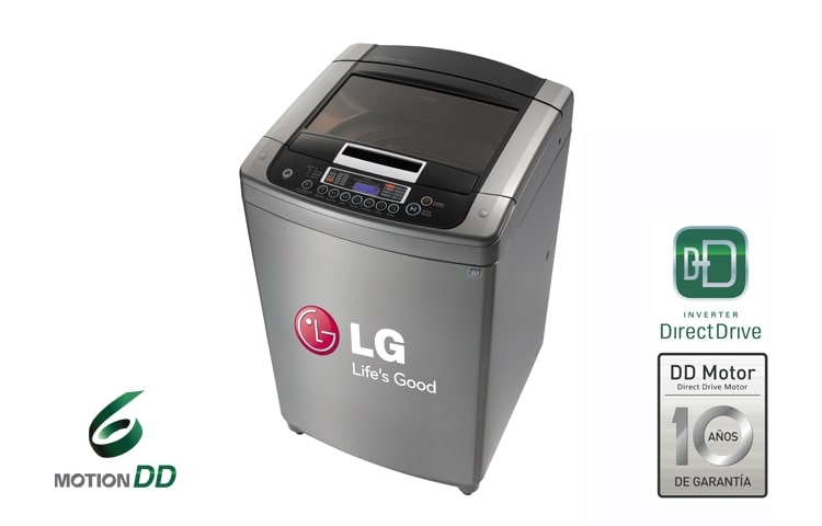 Vista frontal de Lavadora LG T1504DPE T1504DPE