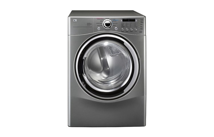 Vista frontal de Secadora de 12 KG de Capacidad, con secado a Gas GNV o GLP TD-V10155G