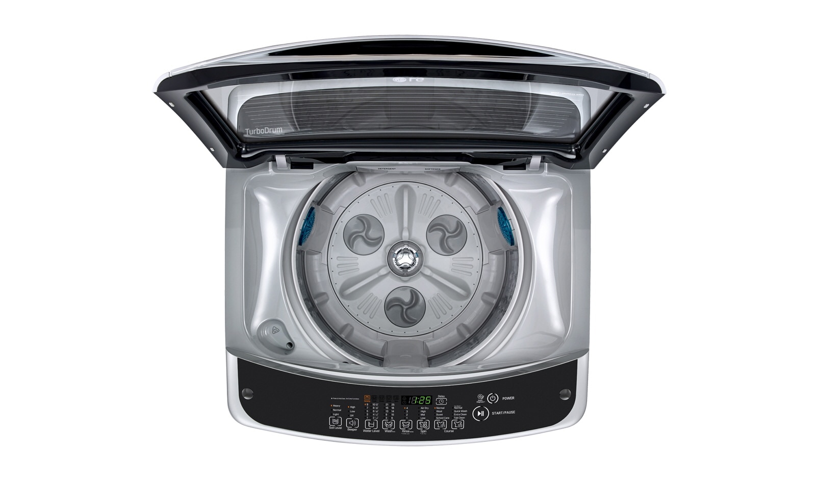 LG Lavadora de carga superior 12 kg. Con Turbo Drum, TS1205DPN