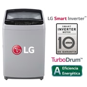 Vista frontal de Lavadora de carga superior 13 kg. con Turbo Drum  TS1305NS