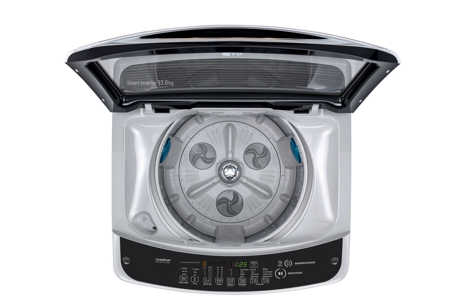 LG Lavadora de carga superior 13 kg. con Turbo Drum , TS1305NS