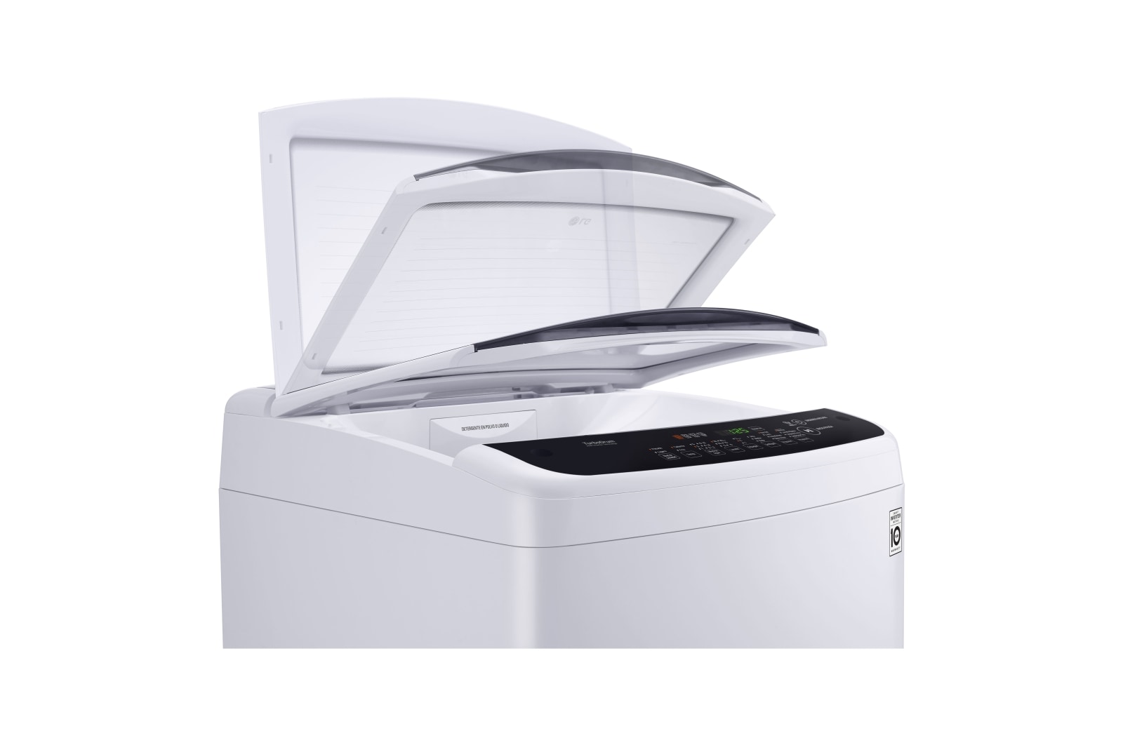 LG Lavadora de 13 kg carga superior Smart Inverter con TurboDrum™, blanco, TS1365NTP