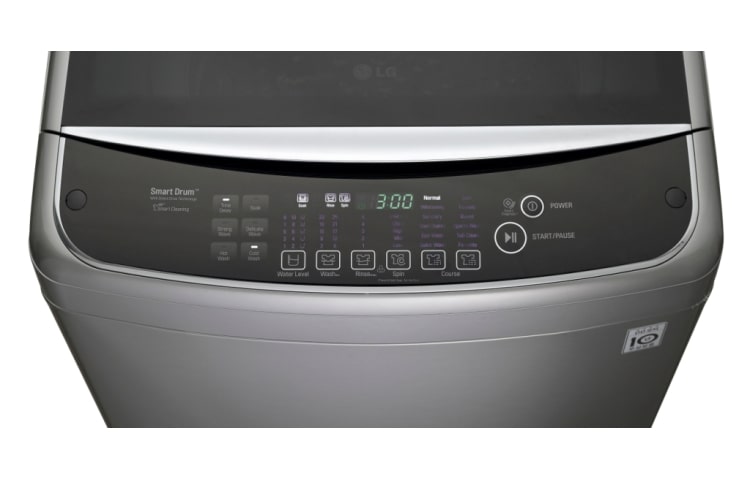 LG Lavadora Smart ThinQ con conectividad Wi-Fi de carga superior 16 Kg con 6 Motion DD, TS1600DPS