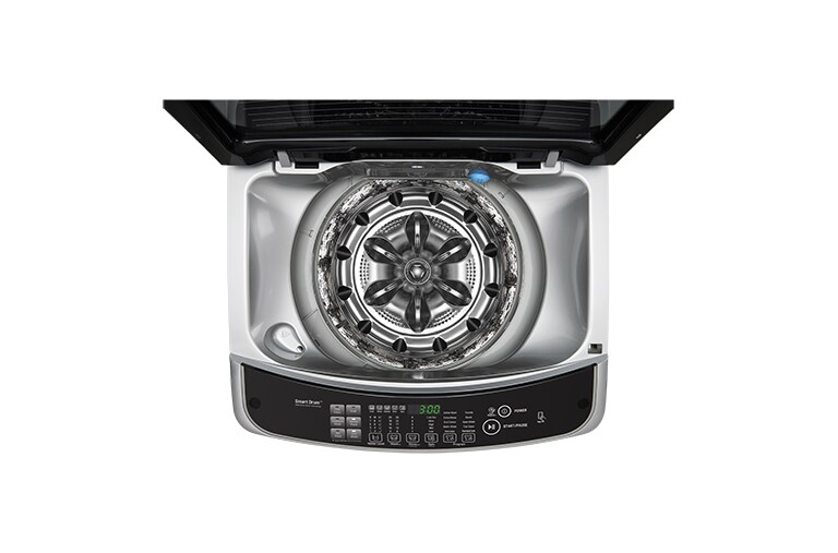 LG Lavadora Smart ThinQ con conectividad Wi-Fi de carga superior 16 Kg con 6 Motion DD, TS1600DPS