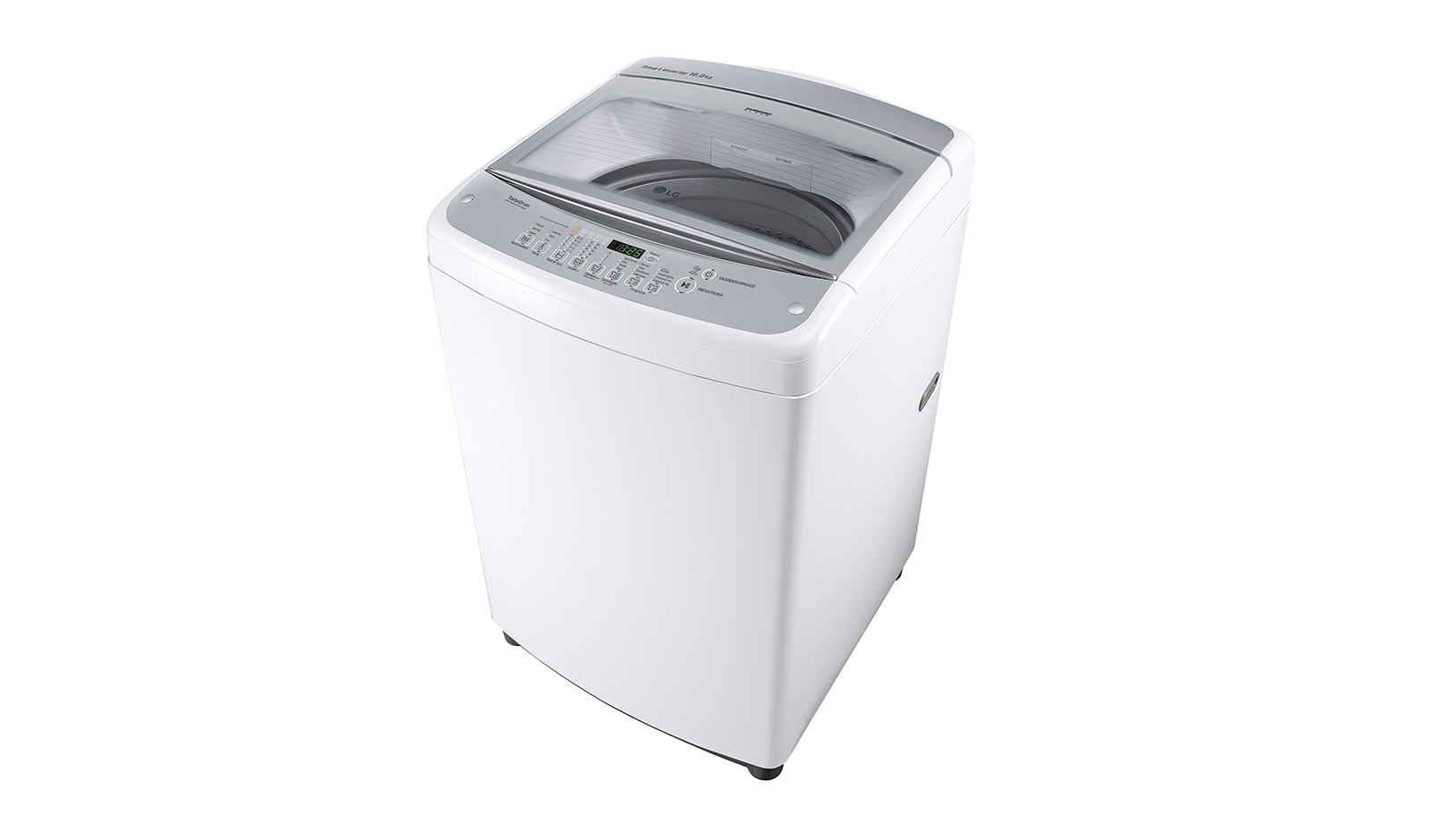 LG Lavadora de 16 kg carga superior Smart Inverter con TurboDrum™, color blanco, TS1604NW