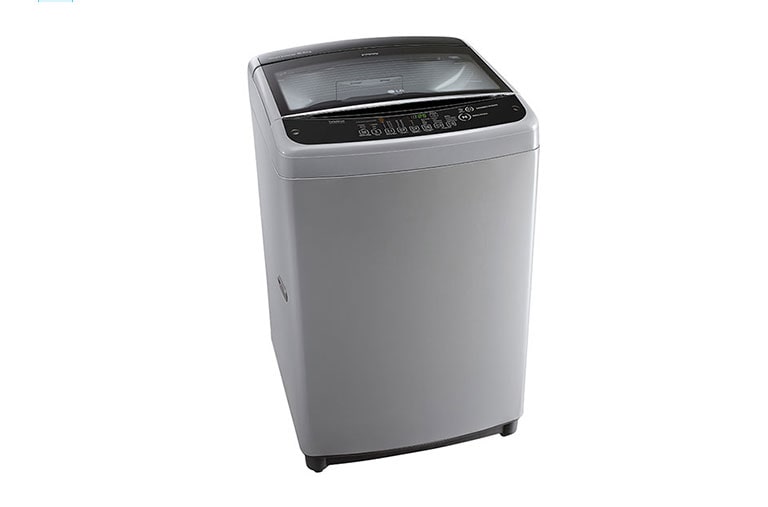 LG Lavadora de 16 kg carga superior Smart Inverter con TurboDrum™, color plateado, TS1605NS
