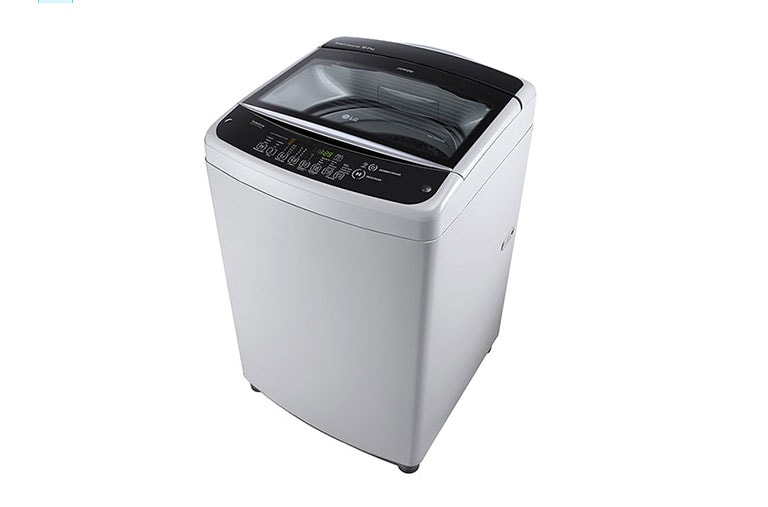 LG Lavadora de 16 kg carga superior Smart Inverter con TurboDrum™, color plateado, TS1605NS
