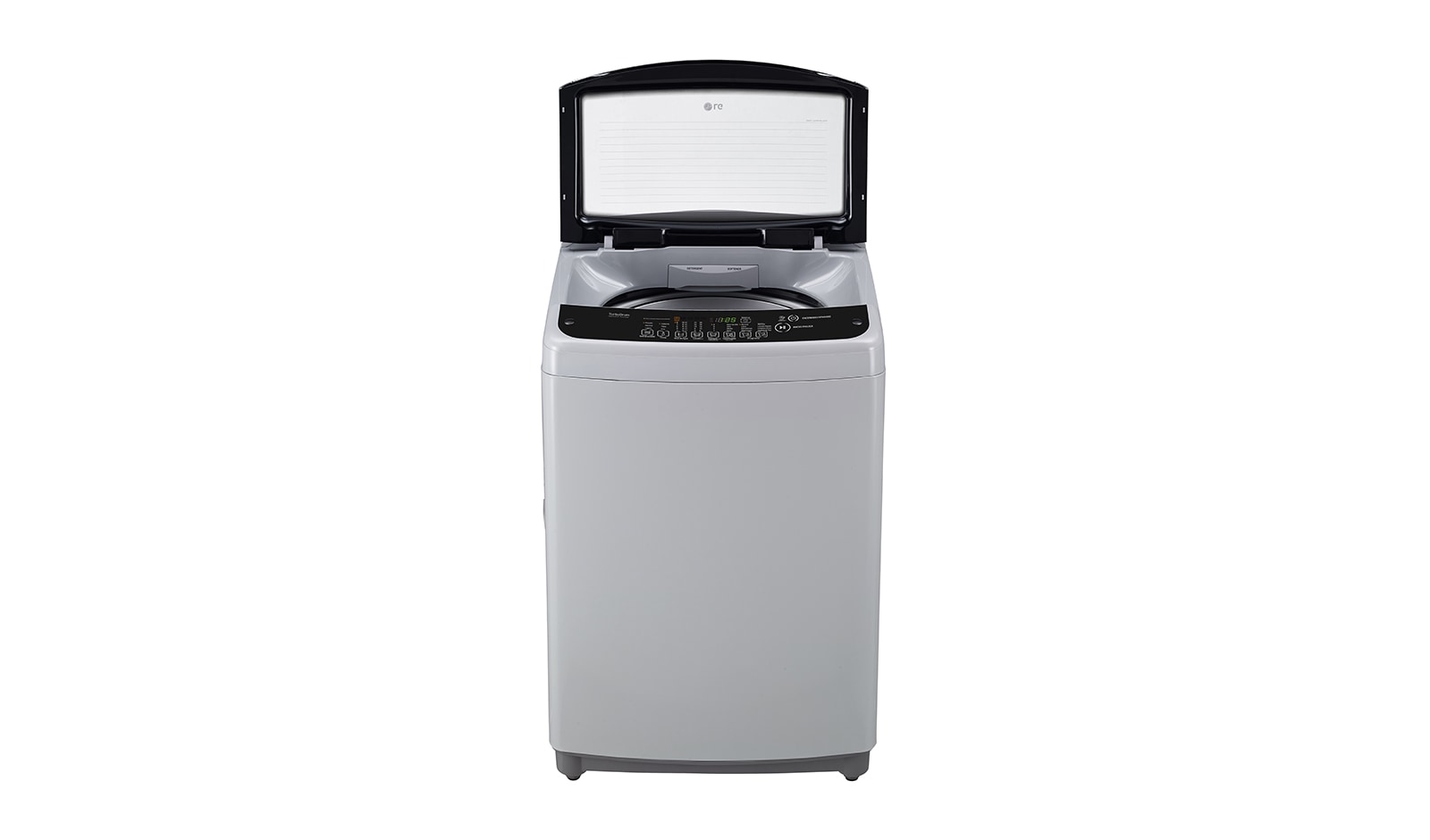 LG Lavadora de 16 kg carga superior Smart Inverter con TurboDrum™, color plateado, TS1605NS