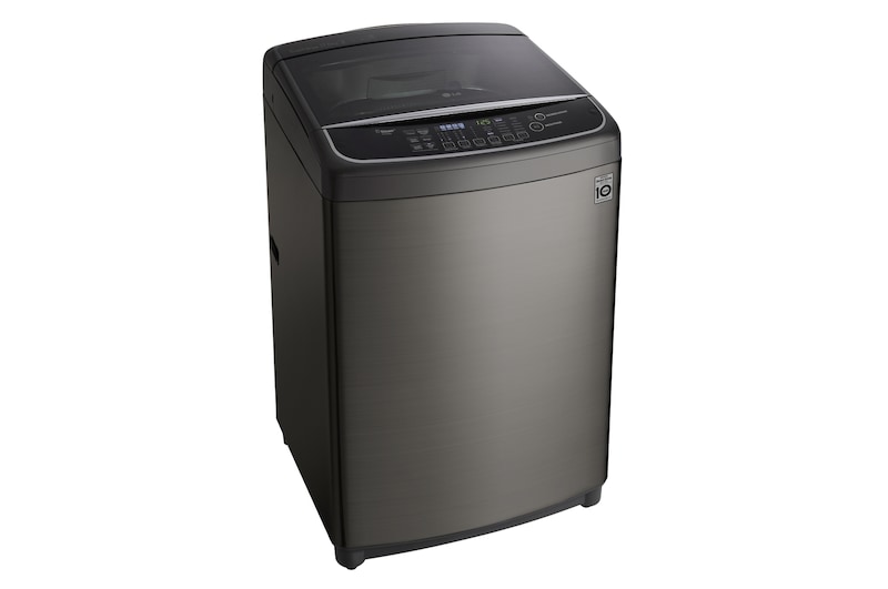 LG Lavadora Smart ThinQ con conectividad Wi-Fi de carga superior 17 Kg con 6 Motion DD, TS1700DPSB