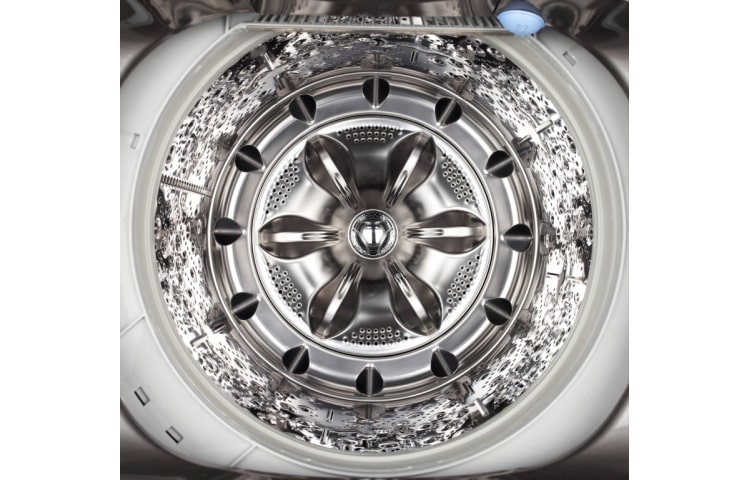 LG Lavadora de carga superior de 18 Kg. Color Inox 6MotionDD y 10 años de garantía, TS1802DPS