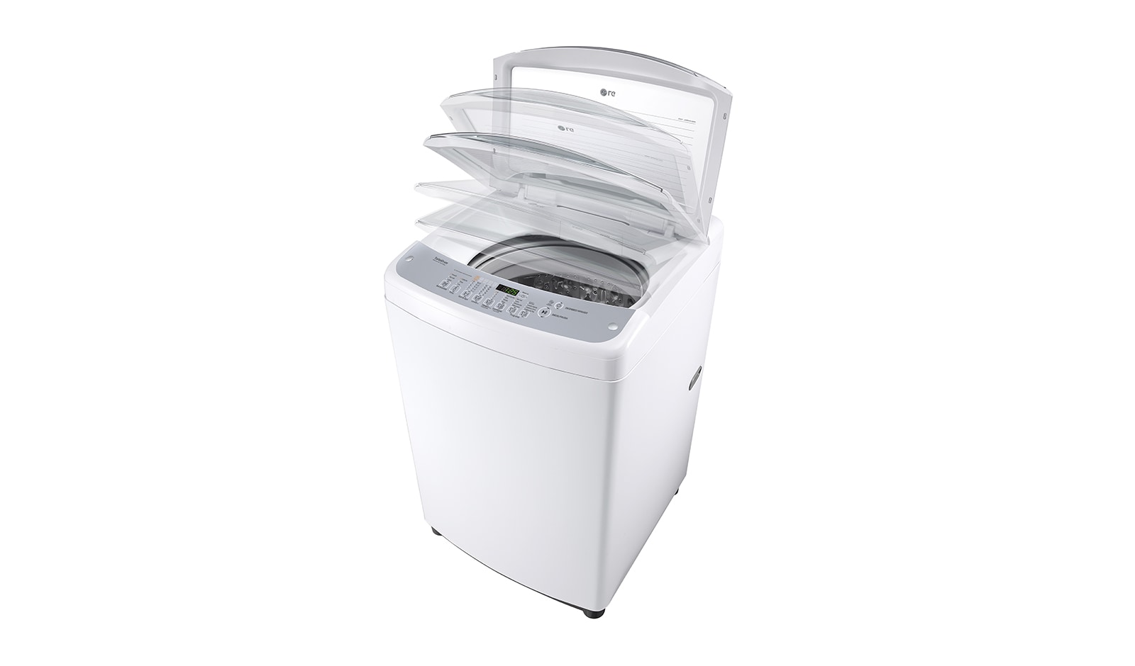 LG Lavadora de 18 kg carga superior Smart Inverter con TurboDrum™, blanco, TS1804NW